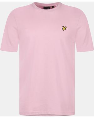 Lyle & Scott Logo T Shirt - Pink