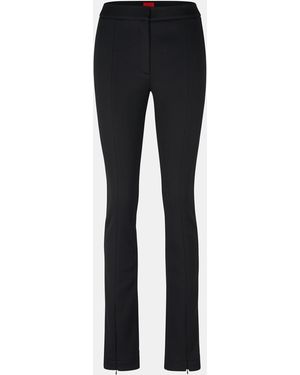 HUGO Hatisu 01 Slim Fit Trousers - Black