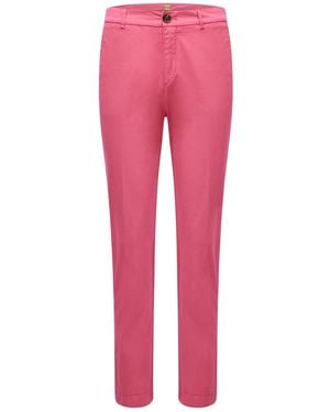 BOSS C Tachini2-D 10232926 01 Straight Leg Trousers - Pink