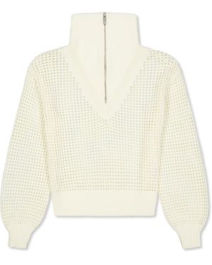 Sweaty Betty Crew Neck Jumper - White