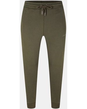 Jack Wills Jacquard Logo Joggers - Green
