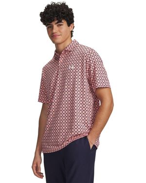 Under Armour Short Sleeve Performance Polo Shirt - Red
