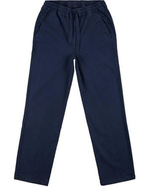 Albam Judd Closed Hem Jersey Joggers - Blue