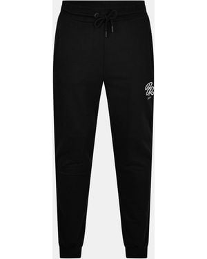 Born Rich Bornrich Brushback Sweat Tracksuit - Black