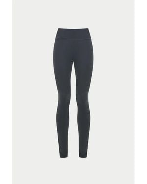 The Couture Club Sculpting Stretch Crossover Leggings - Blue