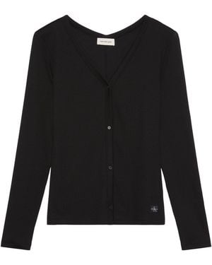 Calvin Klein Ckj Cardigan - Black