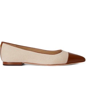 Ralph Lauren Ballet Court Shoes - Brown