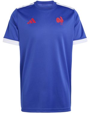 adidas France Rugby Home T-Shirt 2026 - Blue
