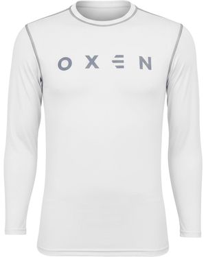 OXEN Long Sleeve Baselayer Top - White