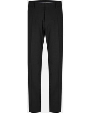 BOSS H Genius Mm Straight Leg Trousers - Black