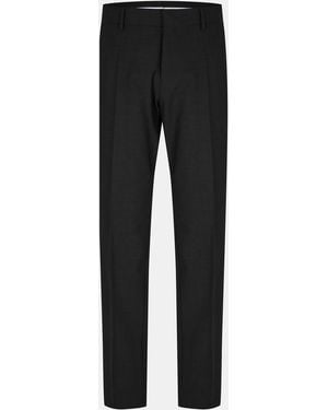 BOSS H Genius Mm Straight Leg Trousers - Black