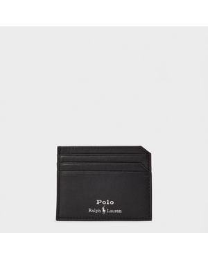 Polo Ralph Lauren Smooth Leather Card Holder - Black