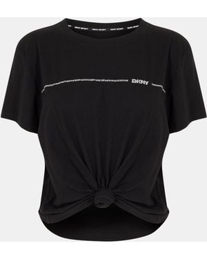 DKNY Logo T-Shirt - Black
