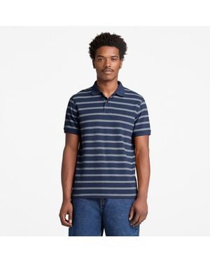Timberland Short Sleeve Polo Shirt - Blue