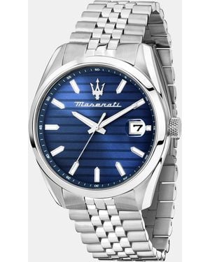 Maserati Attrazione Quartz Analogue Watch - Blue