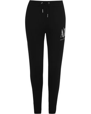 ARMANI EXCHANGE Logo Jogging Bottoms - Black
