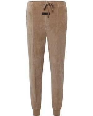 Fear Of God Fge Velour Pant - Natural