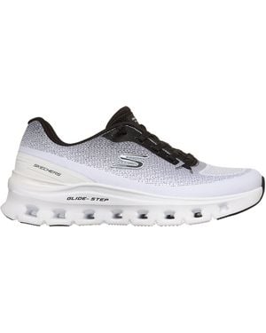Skechers Glide Step Mesh Runners - Brown