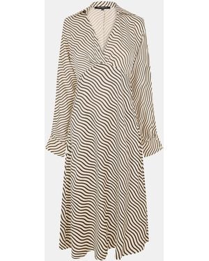 French Connection Candice A Line Dress - Natural