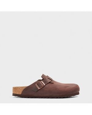 Birkenstock Boston Oiled Leather - Brown