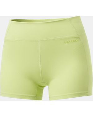 Usa Pro 3 Inch Shorts Ladies - Green