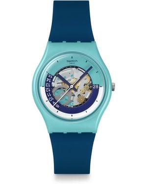 Swatch Esnt Watch Sn64 - Blue