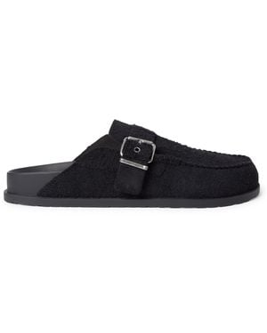 Tommy Hilfiger Flat Mules - Black