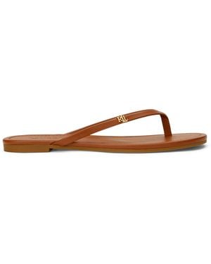 Ralph Lauren Flip Flops - Brown