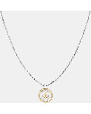 Tommy Hilfiger Nautical Stainless Steel Necklace - Metallic