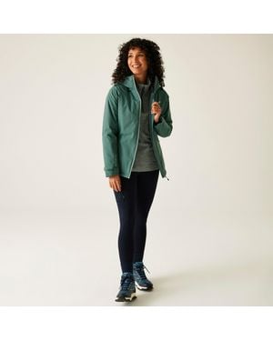 Regatta Highton Stretch Insulated Long Sleeve Waterproof Jacket - Green