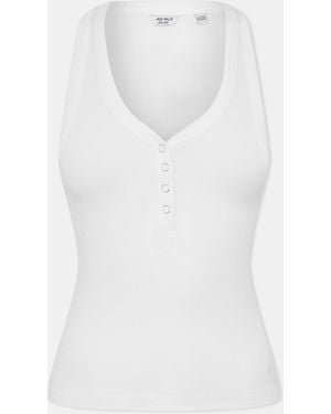 Jack Wills Short-Sleeve Polo Shirt - White