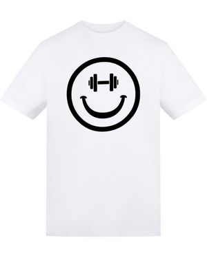AWD Printed Adult Gym Tee - Blue