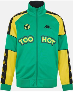 Kappa Banda Tracksuit Top - Green