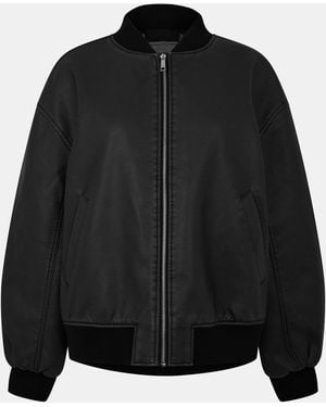 Jack Wills Aviator Jacket - Black