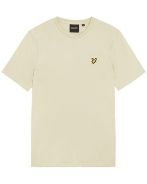 Lyle & Scott Logo T Shirt - Natural
