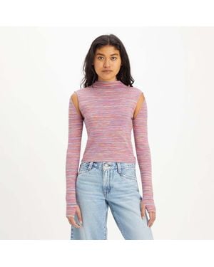 Levi's Spacey Space Dye Yc5500 Jupiter Jumper - Red