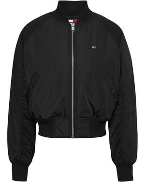 Tommy Hilfiger Essential Bomber Jacket - Black