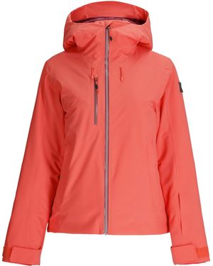 Spyder Temerity Waterproof Insulated Ski Jacket - Red
