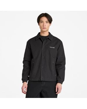 Timberland Coach Canvas Overshirt - Black
