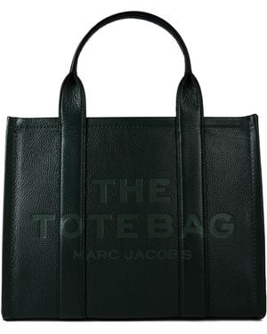 Marc Jacobs Medium Leather Tote Bag - Black