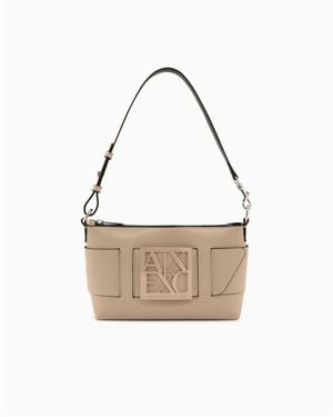 ARMANI EXCHANGE Shoulder Bag - White