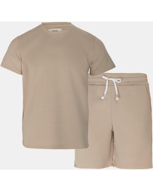 Firetrap Short Tee Set - Natural