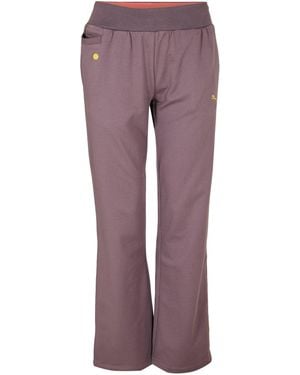 PUMA Flare Trousers - Purple