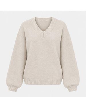 I Saw It First Isif Polo Jumper Ld64 - White