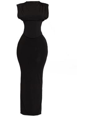 Mars the Label Sandra Maxi Long Dress - Black