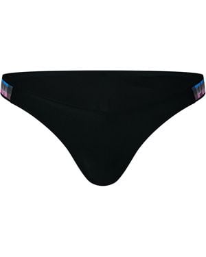 PUMA V-Shape Brazilian Bikini Bottom - Black