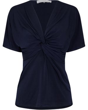 Maison De Nimes Knotted Top - Blue