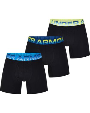 Under Armour Logo Boxers 3-Pack - Blue