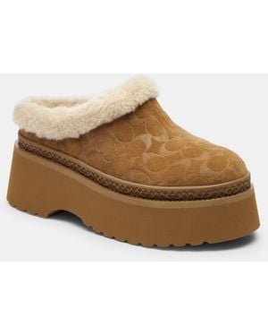 COACH Slippers - Brown