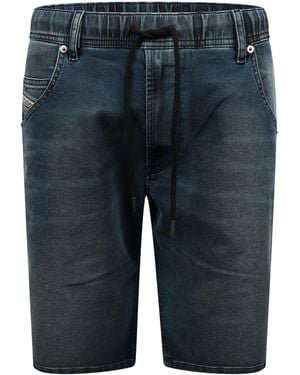 DIESEL Krooley Ne Short Denim Shorts - Blue